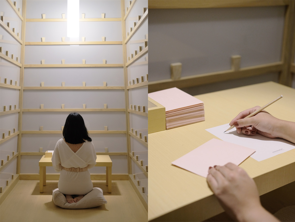 The Letter Writing Project oleh Lee Mingwei / Museum MACAN